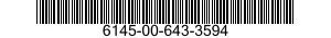 6145-00-643-3594  6145006433594 006433594