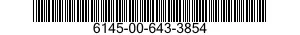 6145-00-643-3854  6145006433854 006433854