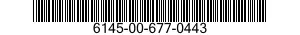 6145-00-677-0443  6145006770443 006770443