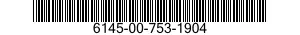 6145-00-753-1904 CABLE,POWER,ELECTRICAL 6145007531904 007531904