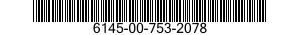 6145-00-753-2078  6145007532078 007532078