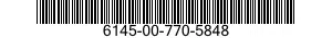 6145-00-770-5848  6145007705848 007705848
