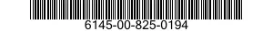 6145-00-825-0194  6145008250194 008250194
