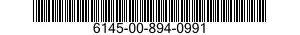 6145-00-894-0991  6145008940991 008940991