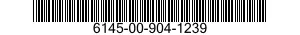 6145-00-904-1239  6145009041239 009041239