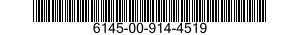 6145-00-914-4519  6145009144519 009144519