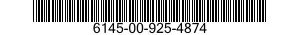6145-00-925-4874  6145009254874 009254874