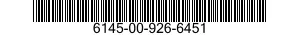 6145-00-926-6451  6145009266451 009266451