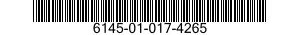 6145-01-017-4265  6145010174265 010174265