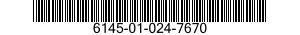 6145-01-024-7670  6145010247670 010247670