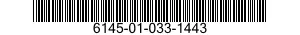6145-01-033-1443  6145010331443 010331443