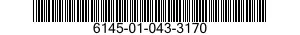 6145-01-043-3170  6145010433170 010433170