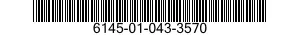 6145-01-043-3570  6145010433570 010433570