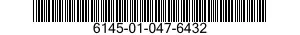 6145-01-047-6432  6145010476432 010476432