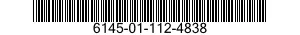 6145-01-112-4838  6145011124838 011124838