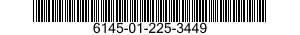 6145-01-225-3449 CABLE,POWER,ELECTRICAL 6145012253449 012253449