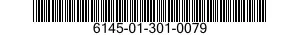 6145-01-301-0079 CABLE,SPECIALPURPOSE,ELECTRICAL 6145013010079 013010079