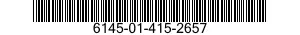6145-01-415-2657 CABLE,SPECIAL PURPOSE,ELECTRICAL 6145014152657 014152657