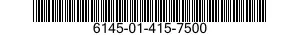 6145-01-415-7500 WIRE,ELECTRICAL 6145014157500 014157500