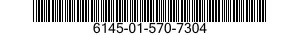 6145-01-570-7304 CABLE ASSEMBLY,POWER,ELECTRICAL 6145015707304 015707304