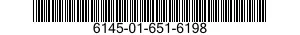 6145-01-651-6198 CABLE,POWER,ELECTRICAL 6145016516198 016516198