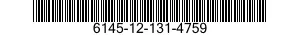 6145-12-131-4759 WIRE,ELECTRICAL 6145121314759 121314759