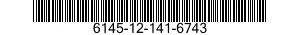 6145-12-141-6743 CABLE,SPECIAL PURPOSE,ELECTRICAL 6145121416743 121416743