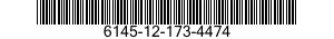 6145-12-173-4474 CABLE,POWER,ELECTRICAL 6145121734474 121734474
