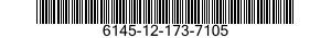 6145-12-173-7105 CABLE,POWER,ELECTRICAL 6145121737105 121737105