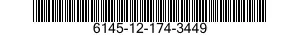 6145-12-174-3449 WIRE,ELECTRICAL 6145121743449 121743449
