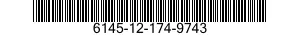 6145-12-174-9743 WIRE,ELECTRICAL 6145121749743 121749743