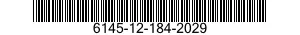 6145-12-184-2029 WIRE,ELECTRICAL 6145121842029 121842029