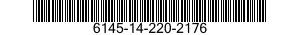 6145-14-220-2176 CABLE,SPECIAL PURPOSE,ELECTRICAL 6145142202176 142202176