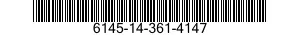 6145-14-361-4147  6145143614147 143614147