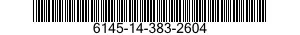 6145-14-383-2604 WIRE,ELECTRICAL 6145143832604 143832604