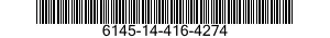 6145-14-416-4274 CABLE,SPECIAL PURPOSE,ELECTRICAL 6145144164274 144164274