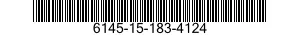 6145-15-183-4124 CAVO 6 PIN 6145151834124 151834124