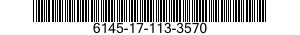 6145-17-113-3570 CABLE,SPECIAL PURPOSE,ELECTRICAL 6145171133570 171133570