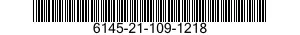 6145-21-109-1218 WIRE,ELECTRICAL 6145211091218 211091218