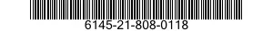 6145-21-808-0118 WIRE,ELECTRICAL 6145218080118 218080118