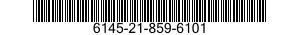 6145-21-859-6101 CABLE,POWER,ELECTRICAL 6145218596101 218596101
