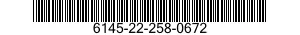 6145-22-258-0672  6145222580672 222580672