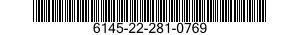6145-22-281-0769  6145222810769 222810769