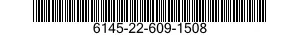 6145-22-609-1508 CABLE,SPECIAL PURPOSE,ELECTRICAL 6145226091508 226091508