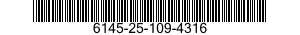 6145-25-109-4316 WIRE,ELECTRICAL 6145251094316 251094316