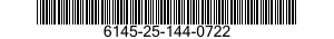 6145-25-144-0722 CABLE,POWER,ELECTRI 6145251440722 251440722