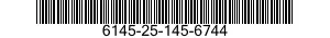 6145-25-145-6744 CABLE ASSEMBLY,SPECIAL PURPOSE,ELECTRICAL 6145251456744 251456744