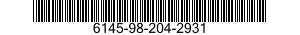 6145-98-204-2931 CABLE,SPECIAL PURPOSE,ELECTRICAL 6145982042931 982042931