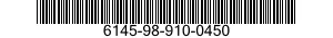 6145-98-910-0450  6145989100450 989100450