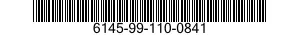 6145-99-110-0841 CABLE ASSEMBLY 6145991100841 991100841